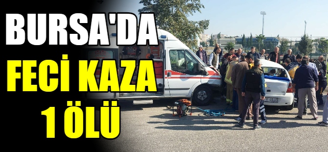 Bursa'da kırmızı ışık faciası