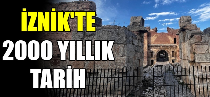 İznik’te her gün bir tarihi eser keşfediliyor