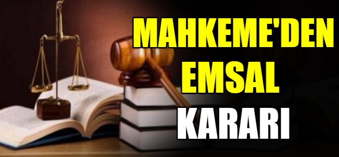 Mahkemeden emsal istifa kararı