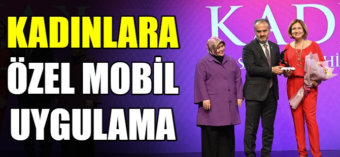 Kadınlara özel mobil uygulama