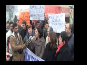 Bursa'da işçi eylemi