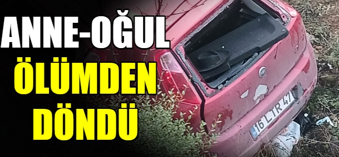 Bursa'da ölümden döndüler