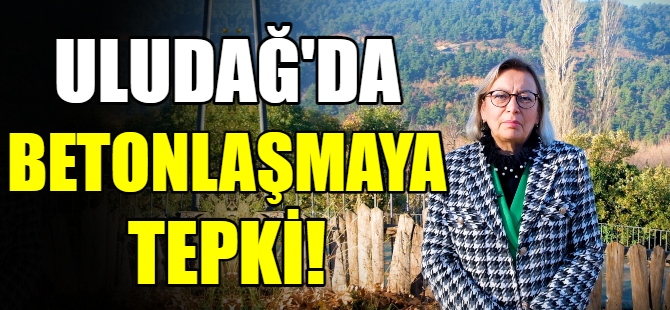 Uludağ’da betonlaşmaya tepki