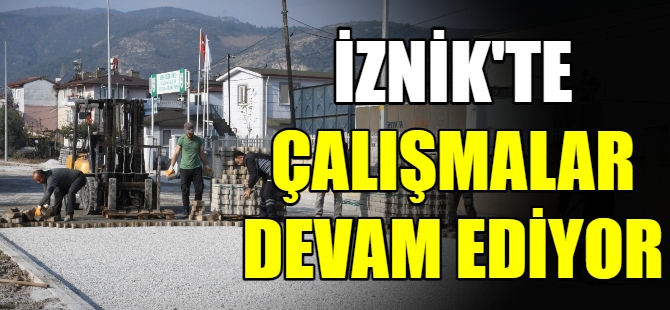 İznik'te kışa hazırlık çalışmaları