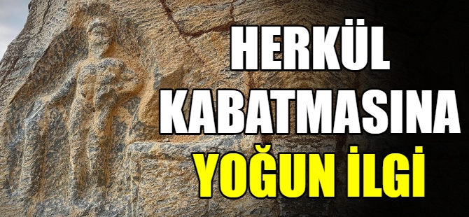 Herkül kabartmasına yoğun ilgi