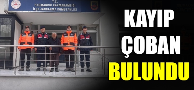 Kayıp çoban bulundu