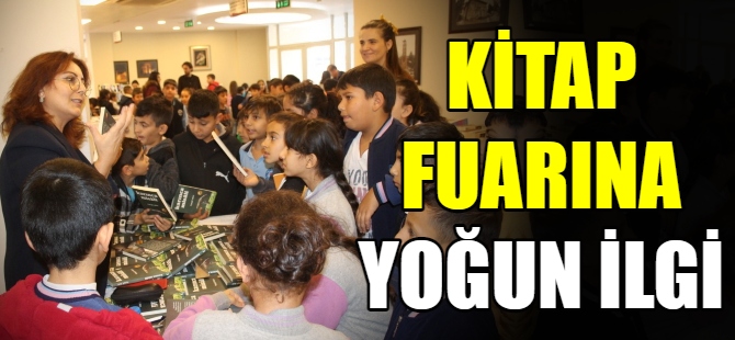 Kitap Fuarı'na yoğun ilgi