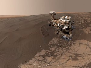 Mars'tan selfie geldi!