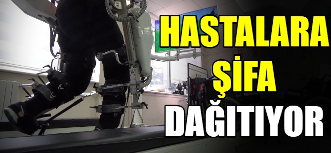 Hastalara şifa dağıtıyor