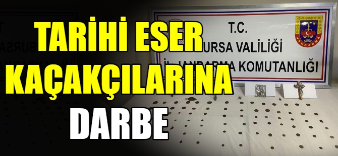 Tarihi eser kaçakçılarına darbe