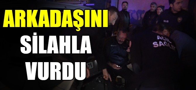 Tartıştığı arkadaşını darp etti