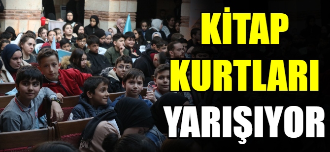 “Kitap Kurtları Yarışıyor”