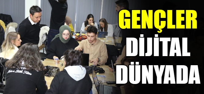 Gençler dijital dünyada