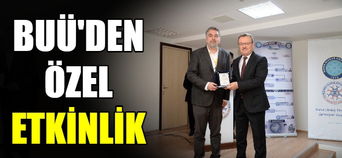 BUÜ’den özel etkinlik