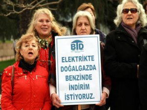 Bursa'da zamlar protesto edildi