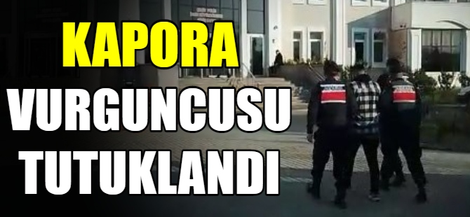 Kapora dolandırıcısı tutuklandı