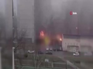 Ukrayna’da helikopter düştü