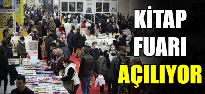 Bursa Kitap Fuarı açılıyor