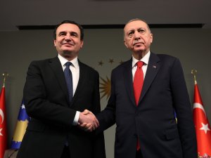 Erdoğan, Kurti ile bir araya geldi
