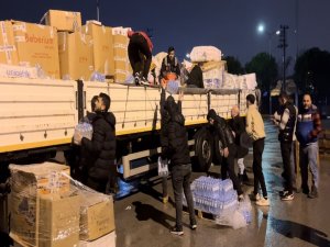 Bursa'da vatandaşlardan yardım seferberliği