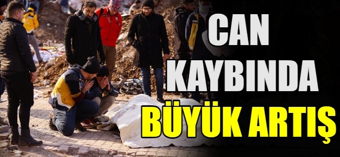 Can kaybında büyük artış