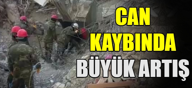 Can kaybında büyük artış