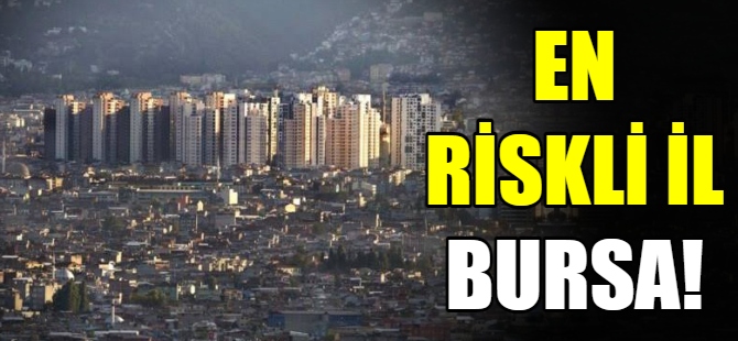 En riskli il Bursa!