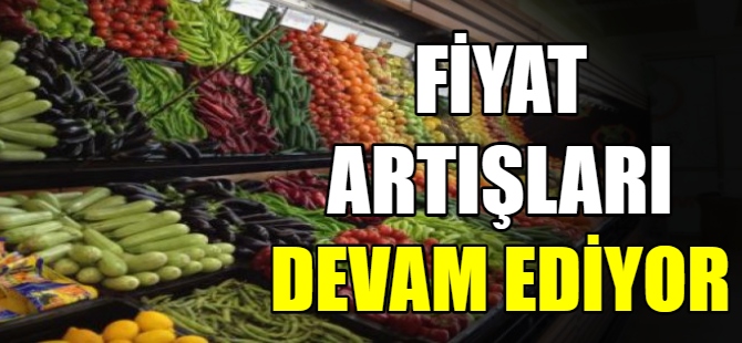 Şubat'ta fiyatı en çok artan ürünler