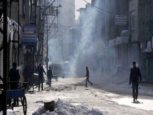 Askeri konvoyun geçişi sırasında olaylar çıktı