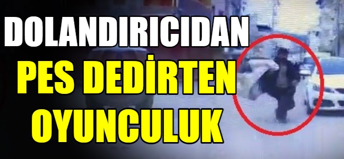 Dolandırıcıdan Oscar'lık hareket