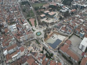 Merkez Park’ta çalışmalar sürüyor