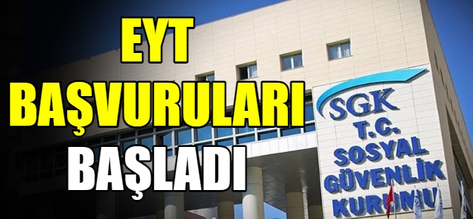 EYT, başvuruları başladı