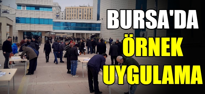 EYT'liler için Bursa'da örnek uygulama