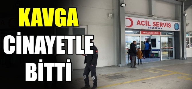 Çocukların kavgası cinayetle bitti