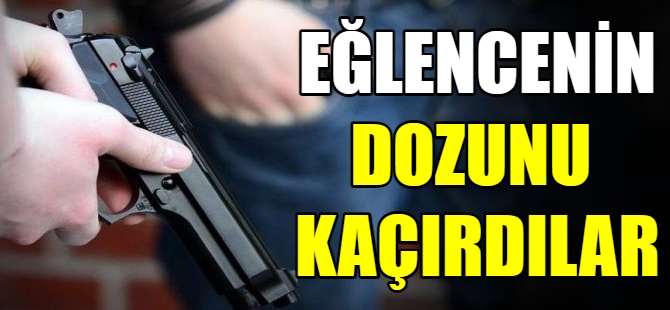 Asker eğlencesinin dozu kaçtı