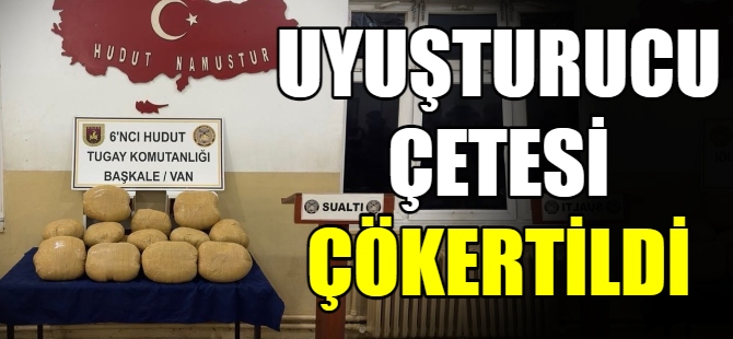 Uyuşturucu çetesi çökertildi