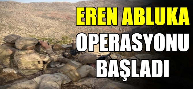 Eren Abluka operasyonu başladı