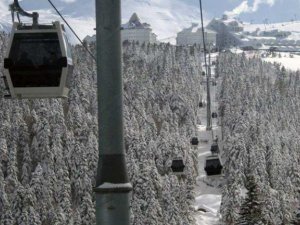 Teleferik seferleri de iptal edildi