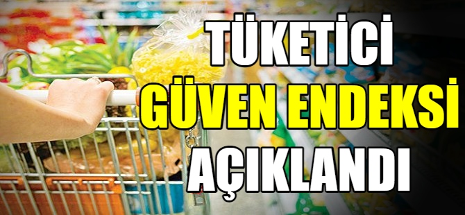 Tüketici güven endeksi açıklandı