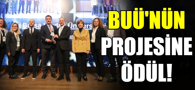 BUÜ’nün projesine kalite ödülü