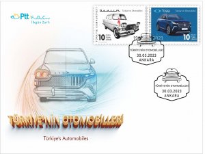 'Türkiye’nin Otomobilleri' ilkgün zarfı