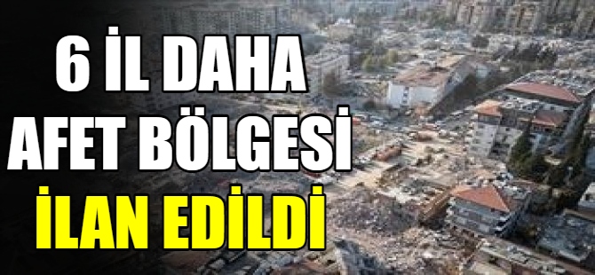 6 İlde daha OHAL ilan edildi