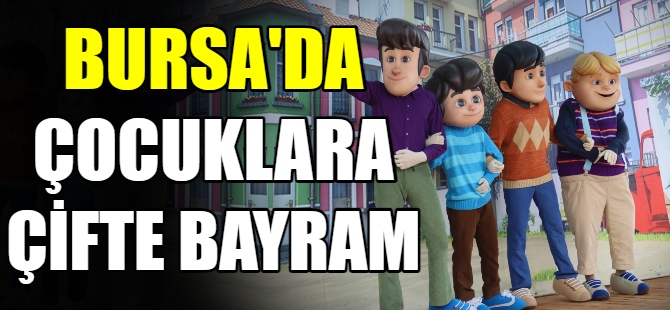 Çocuklara çifte bayram