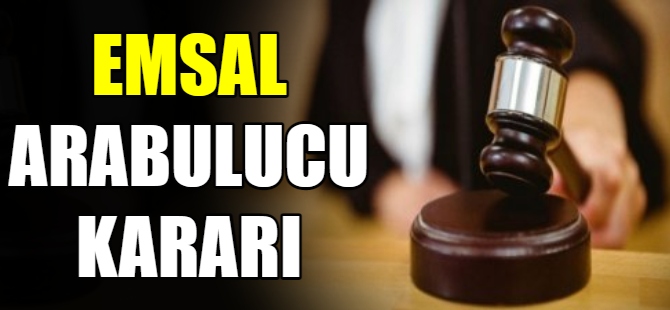 Emsal arabulucu kararı