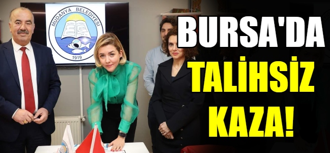 Bursa'da talihsiz kaza