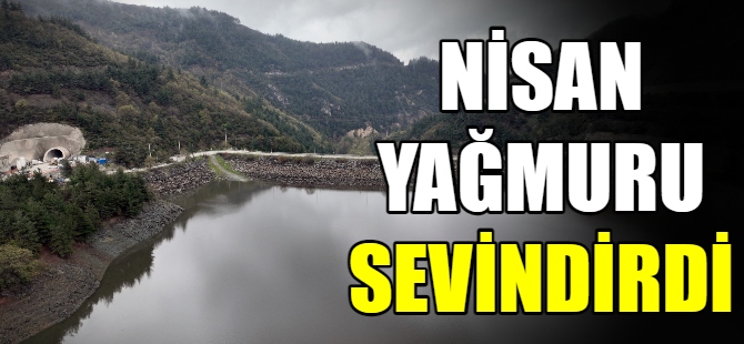 Bursa'da nisan yağmurları sevindirdi