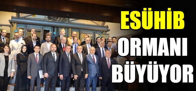 ESÜHİB ormanı büyüyor