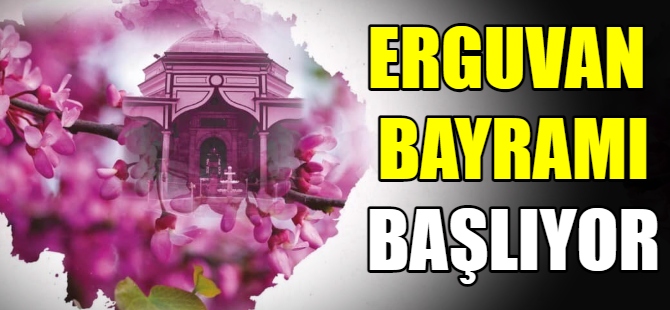 Bursa'da Erguvan Bayramı coşkusu