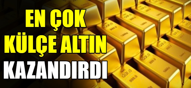 En çok külçe altın kazandırdı