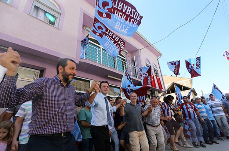 Trabzonspor'da yönetim Makedonya’da